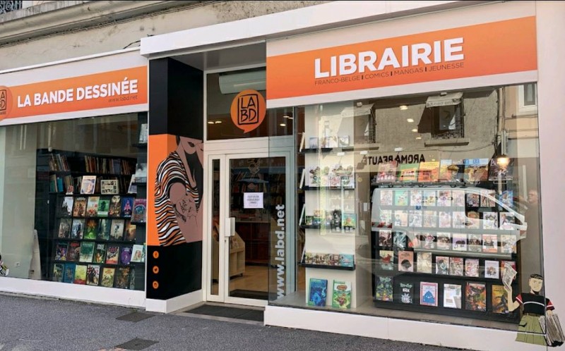 Ou trouver des bandes dessinées et des mangas japonais en librairie à Lyon 4 à la Croix Rousse La BD Librairie